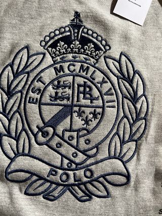 Sudadera Polo Ralph Lauren Gris Talla S