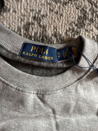 Sudadera Polo Ralph Lauren Gris Talla S