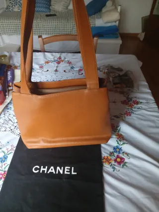 Borsa Chanel Pelle Arancione