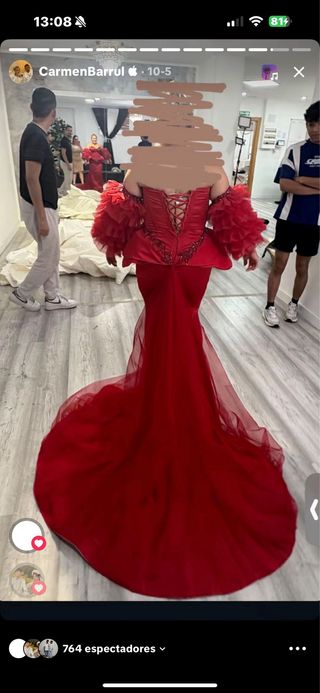 Vestido de boda gitana 