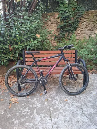 Bicicleta de Montaña Negra