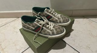 Scarpe Gucci Beige/Verde