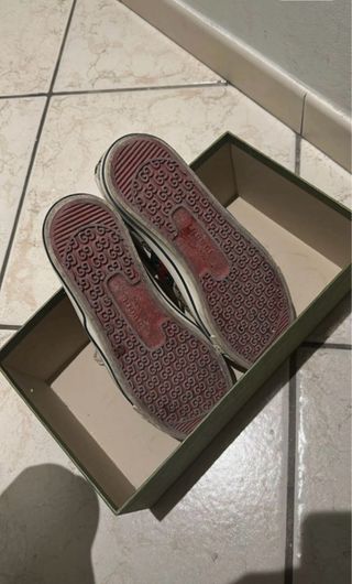 Scarpe Gucci Beige/Verde