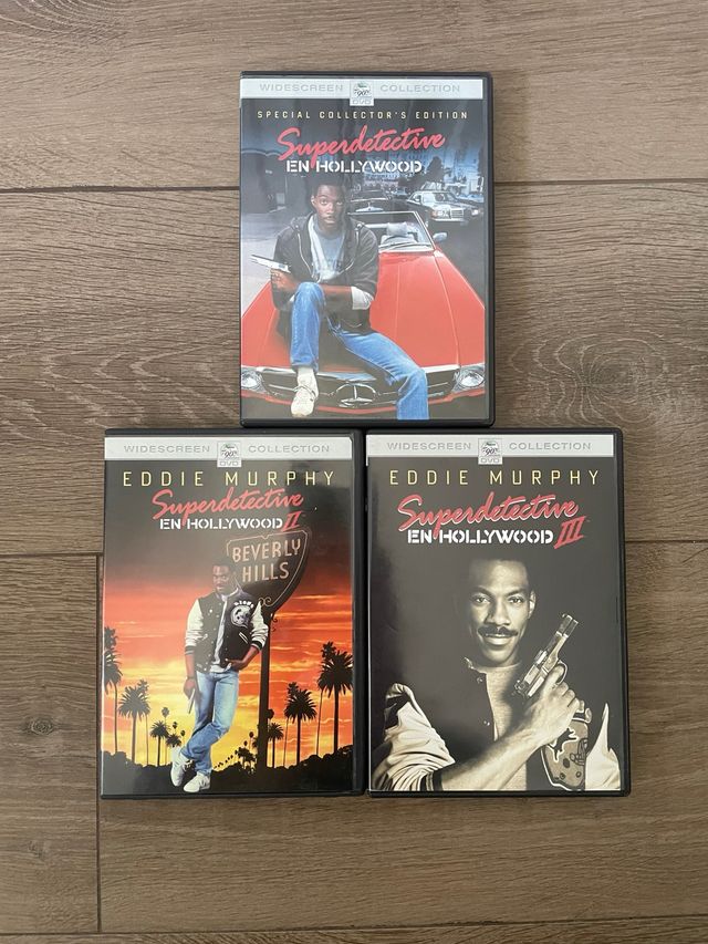 DVD Superdetective en Hollywood 1, 2 y 3
