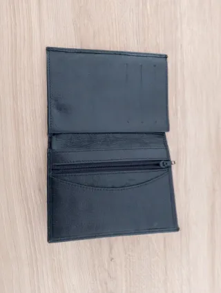 Cartera de hombre negra