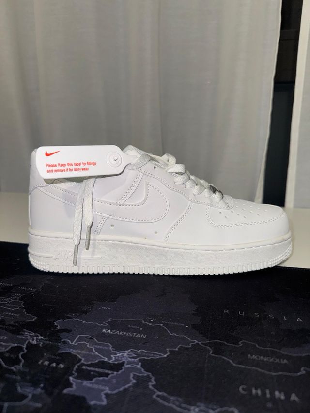 Zapatillas/Sneakers Blancas Streetwear, Estilo Air