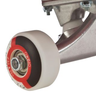 SKATEBOARD COMPLETO 100 GALAXY ROJO 100% arce canadiense