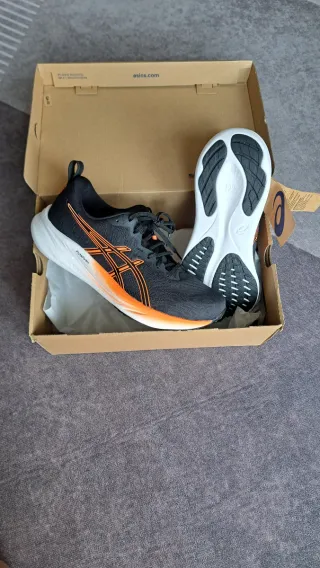 Nuove ASICS GEL-PULSE 16  Uomo Nero/Arancio