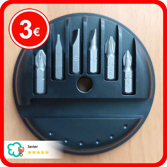 Juego Destornilladores 6 puntas