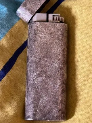 Mechero Cartier Paris Plata