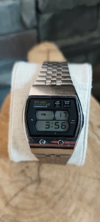 Orologio digitale LCD vintage Seiko 0634-5001