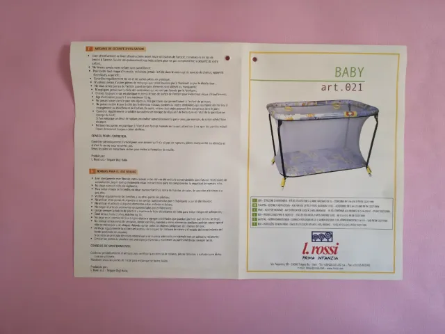 Parque de seguridad infantil bebé plegable bonito