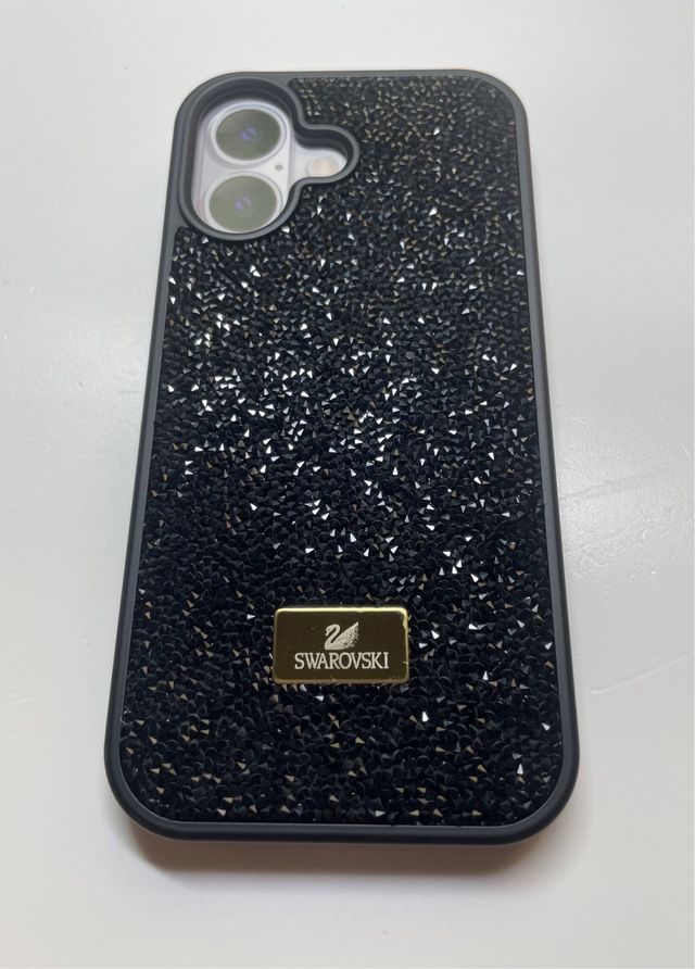 Funda Swarovski iPhone 17 Negra