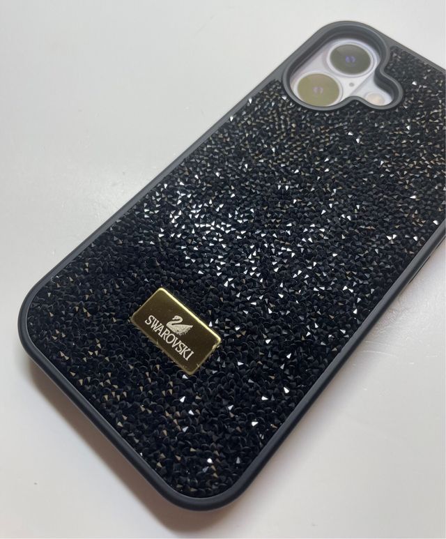 Funda Swarovski iPhone 17 Negra