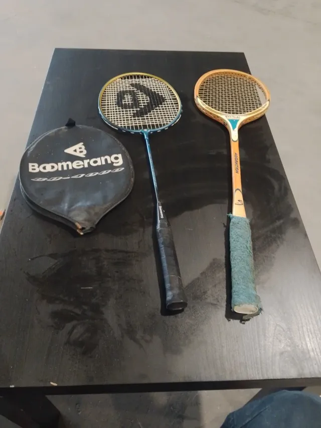 2 Raquetes de Badminton +Bolsa