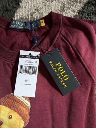 Sudadera Polo Ralph Lauren Teddy XL