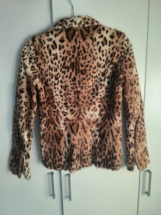 Chaqueta Piel Leopardo Toypes