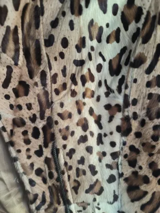 Chaqueta Piel Leopardo Toypes