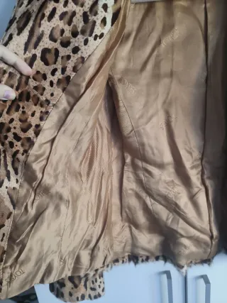 Chaqueta Piel Leopardo Toypes