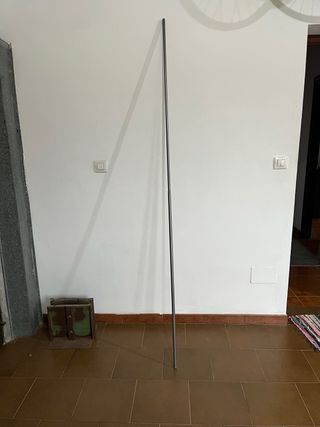 Barra de cortina RÄCKA negra 120-210 cm