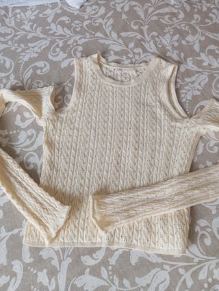 Jersey  con hombros descubiertos