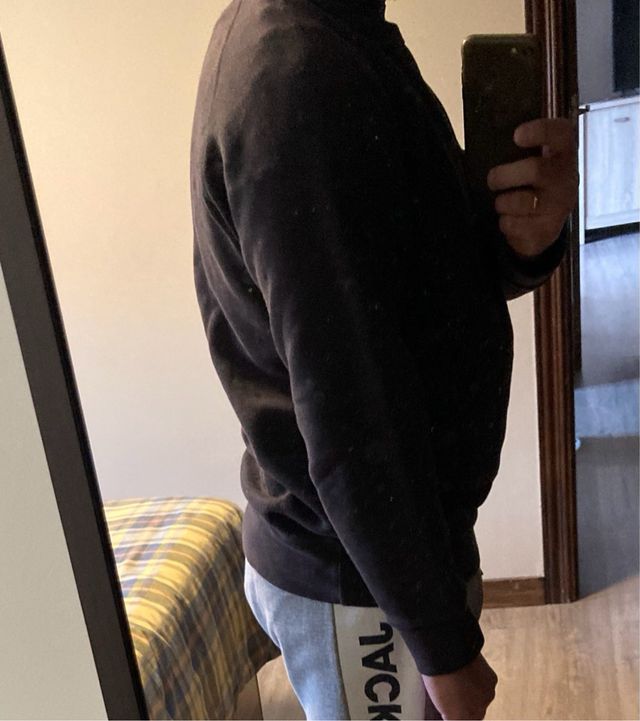 Sudadera Pull&Bear Negra