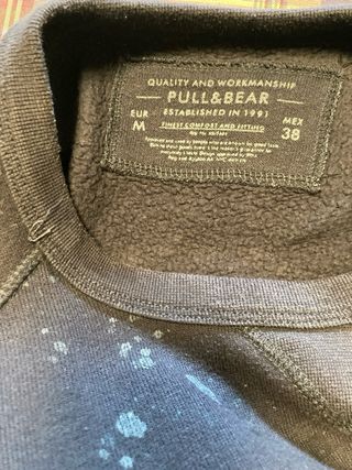 Sudadera Pull&Bear Negra