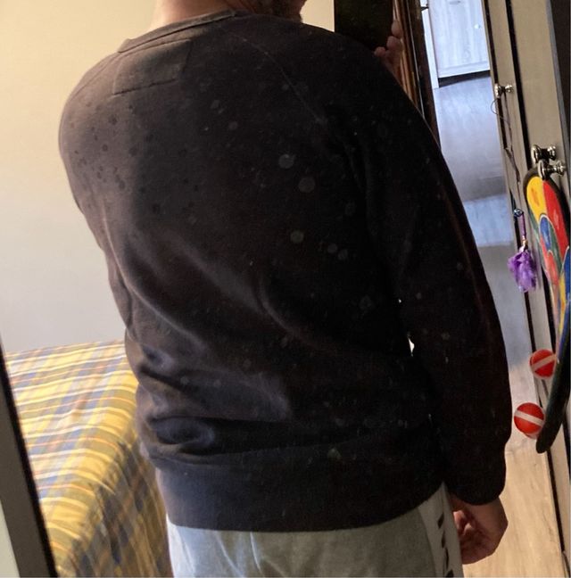 Sudadera Pull&Bear Negra