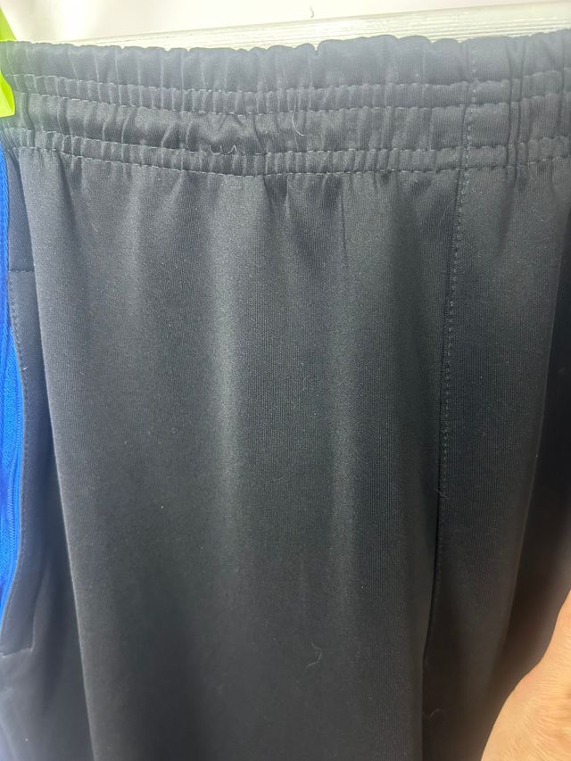 Pantaloni sportivi Nike Solo Swoosh blu ricamati retrò