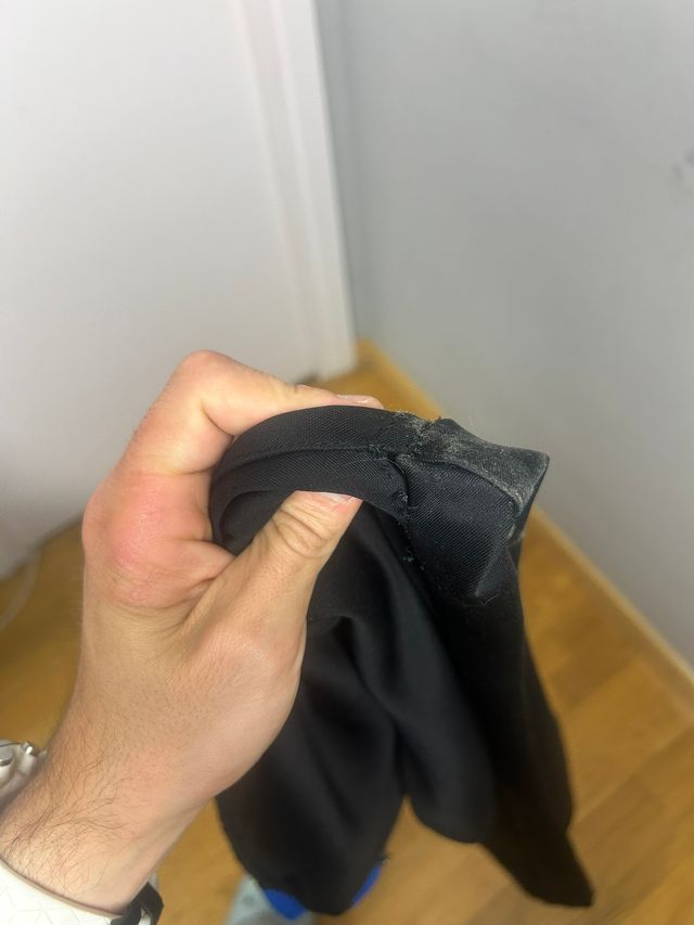 Pantaloni sportivi Nike Solo Swoosh blu ricamati retrò