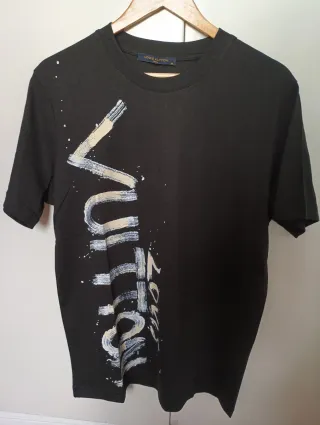 Camiseta Louis Vuitton Negra Talla M