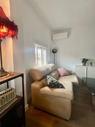 Sofá Extensible Beige Terciopelo Chaiselong