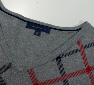 Jersey Tommy Hilfiger Gris Talla S