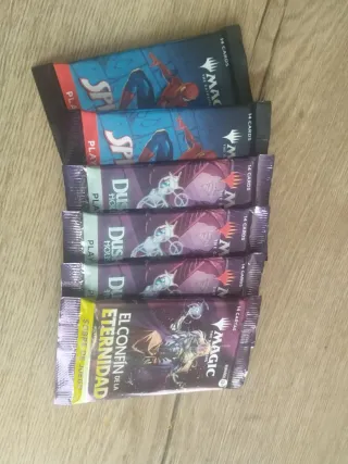 6 Sobres Magic The Gathering