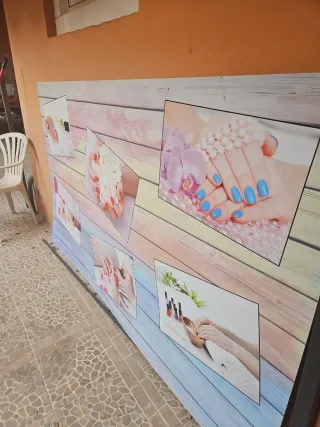 Panel Publicitario Nail Art