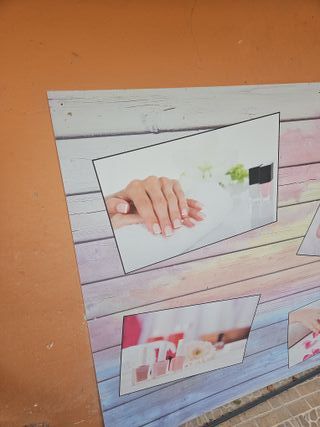Panel Publicitario Nail Art