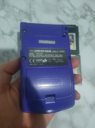 Nintendo Game Boy Color Morado