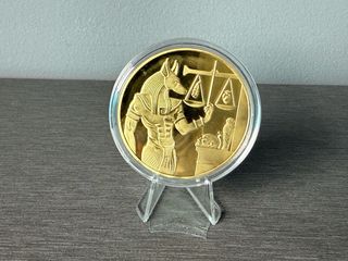 Moneda coleccionable (Medalla) Anubis