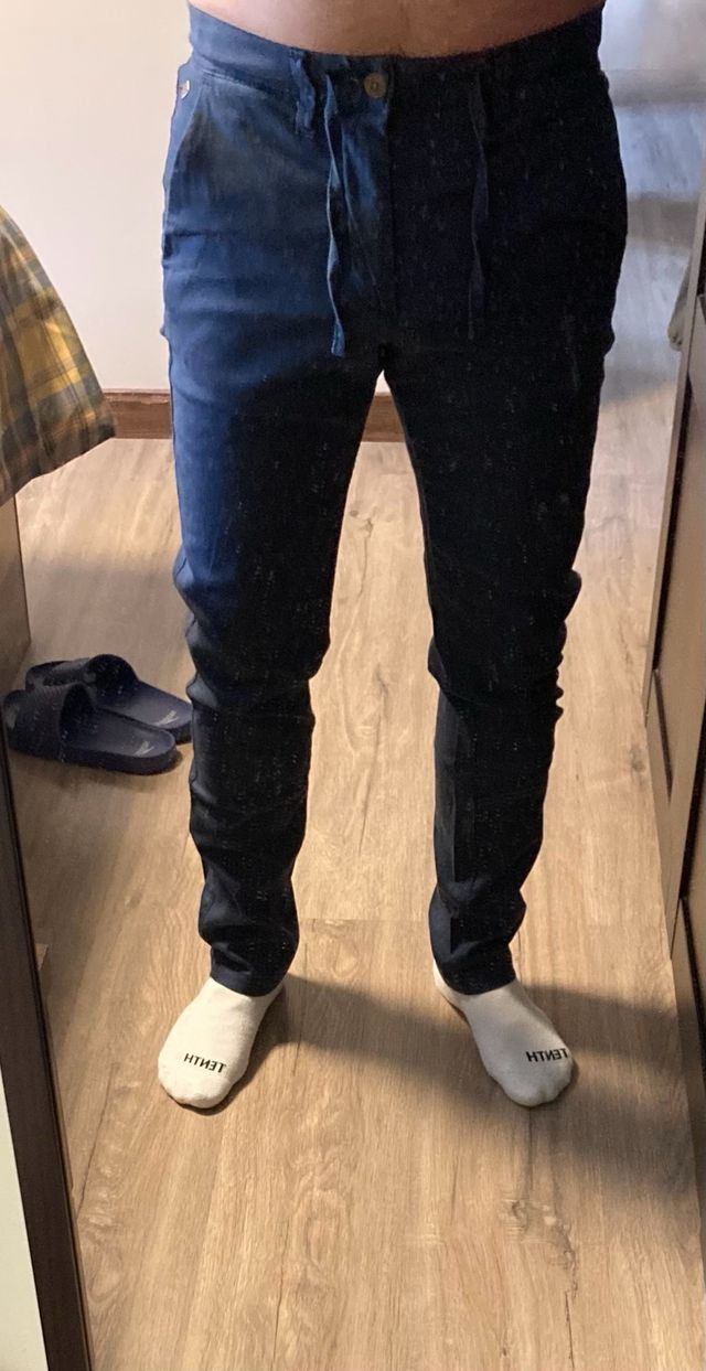 Pantalón chino Jack&Jones azul