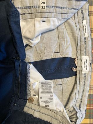 Pantalón chino Jack&Jones azul