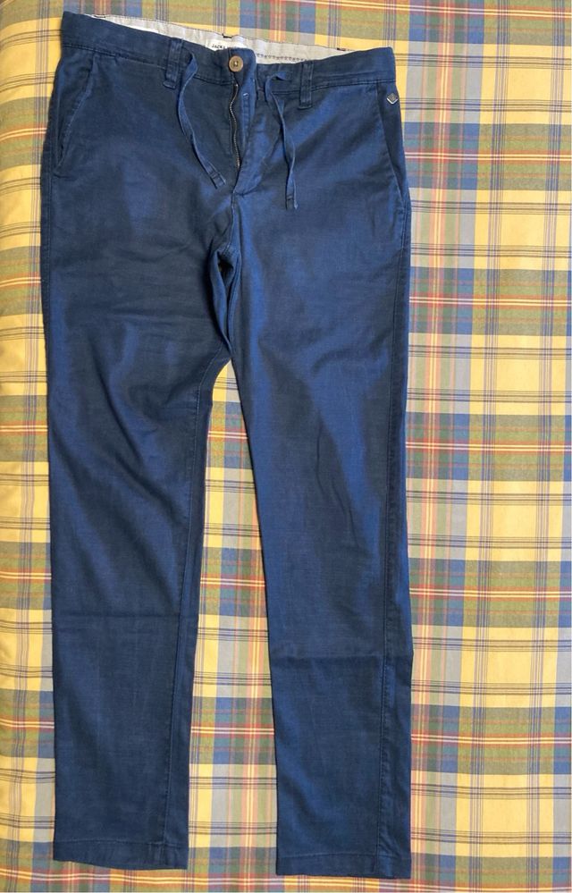 Pantalón chino Jack&Jones azul