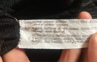 Camiseta Zara Negra Talla L