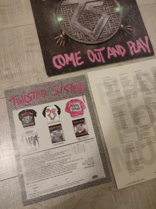 Vinile Twisted Sister "Come Out and Play"