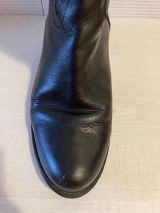 Botas Altas de Piel Negras