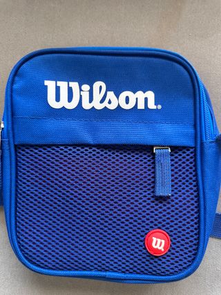 Bolso bandolera Wilson azul para niño