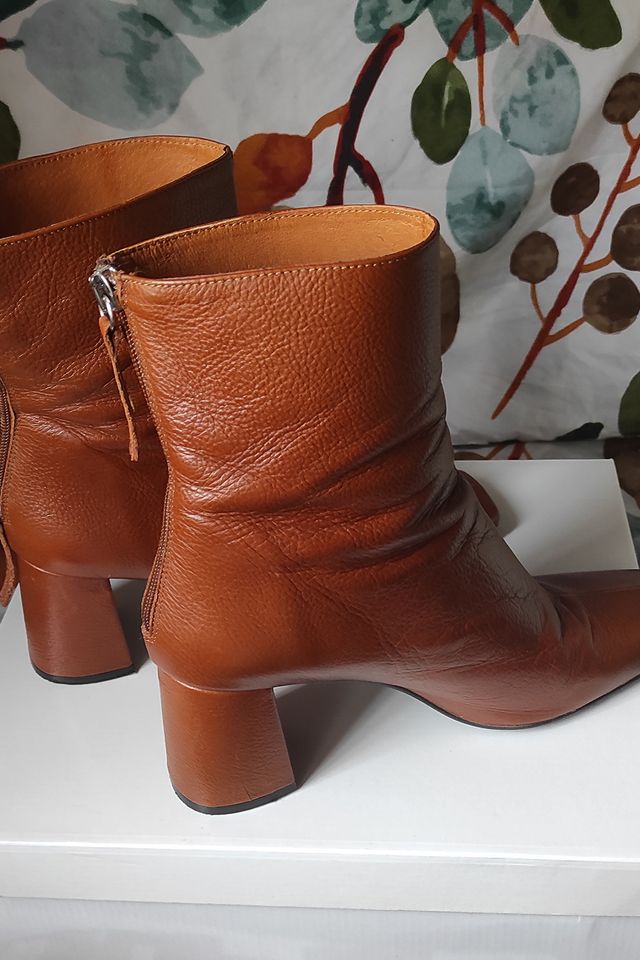 Botines piel marrón T39 EseOese