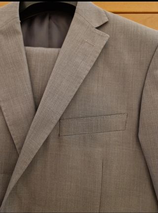 Abito uomo grigio taglia 51 nuovo