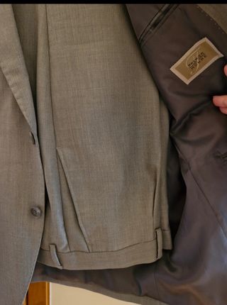 Abito uomo grigio taglia 51 nuovo