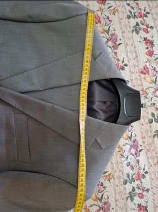 Abito uomo grigio taglia 51 nuovo