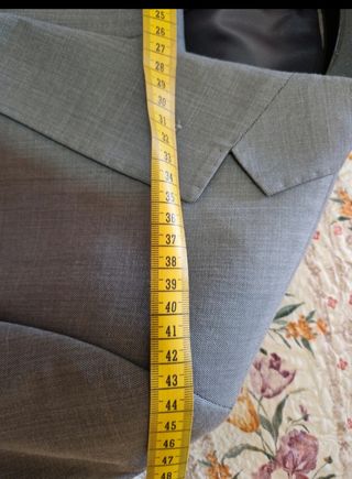 Abito uomo grigio taglia 51 nuovo